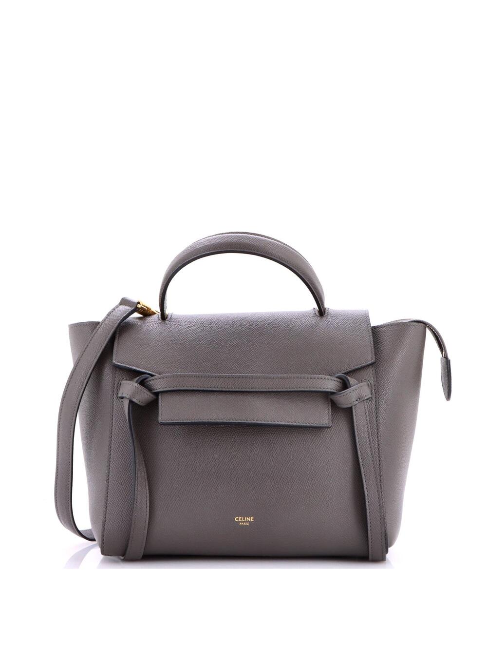 Celine Belt Bag Textured Leather Mini #377056C16B